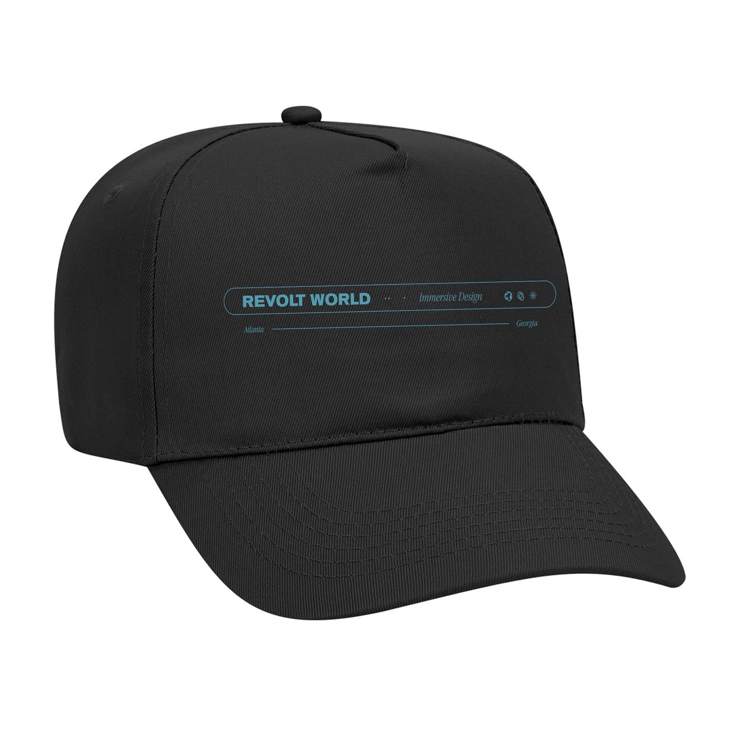 RW DRK GREY / LT BLUE HAT