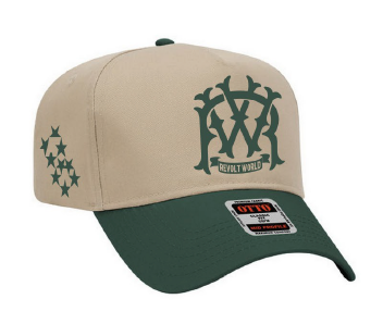 TRUCKER HAT MONOGRAM KHAKI
