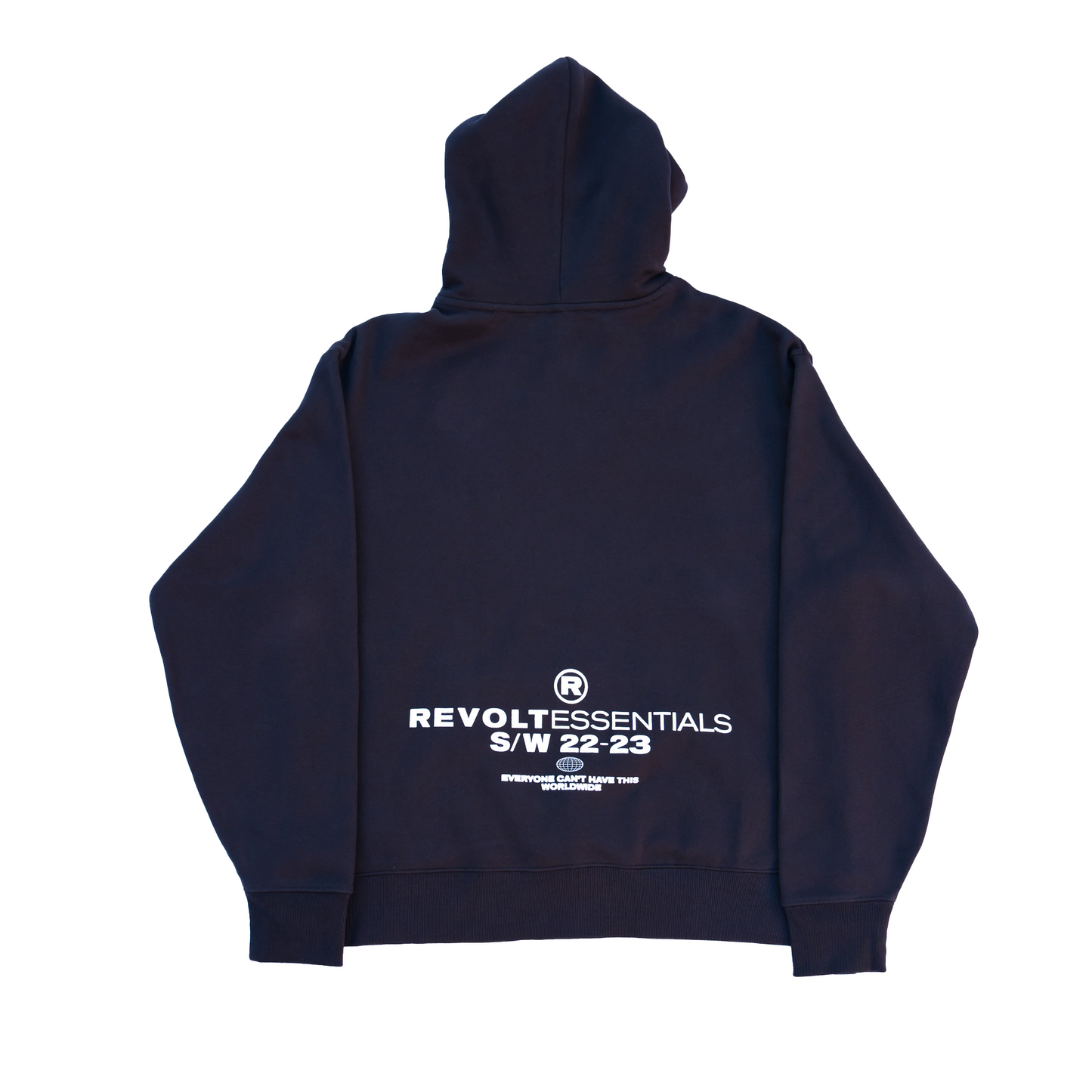 REVOLT Essentials - Black Hoodie