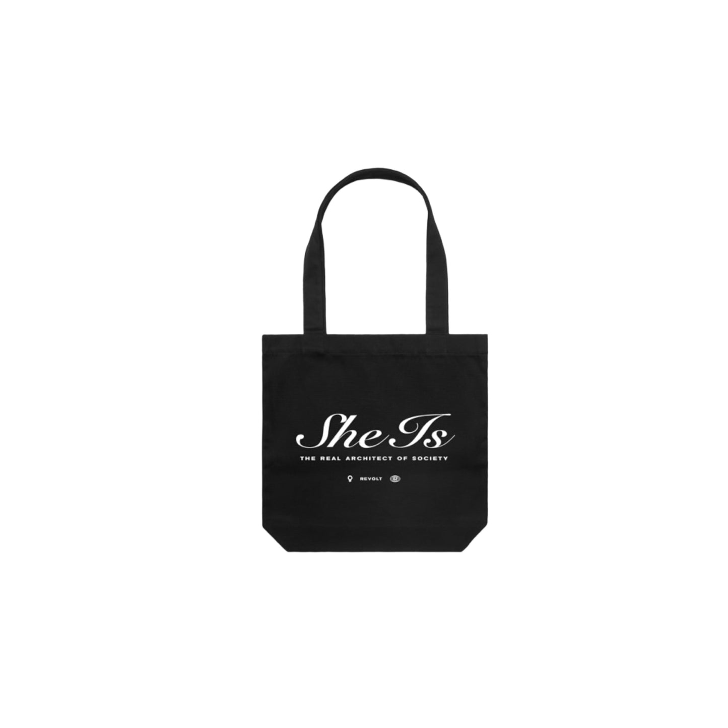 She is Tote Bag - Black