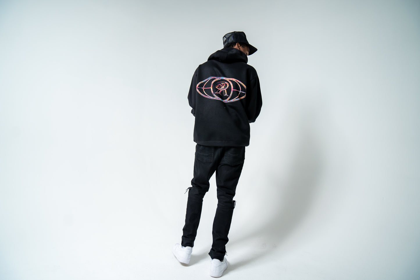 REVOLT World - Chrome Black Hoodie