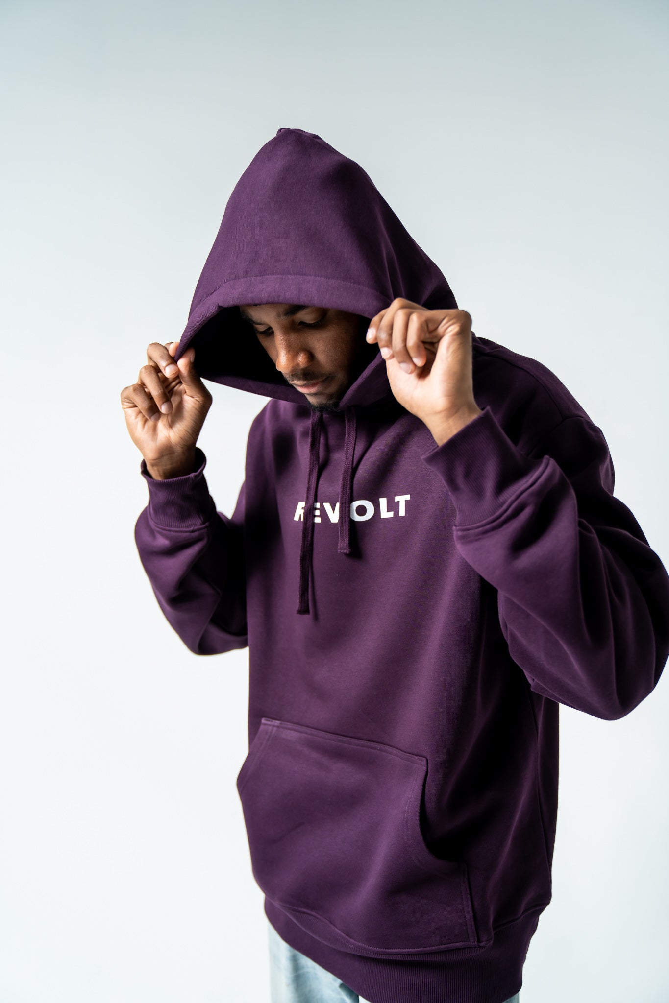 REVOLT Essentials - Plum Hoodie