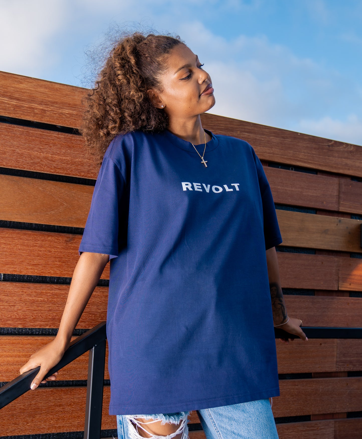 REVOLT Essentials - Midnight Blue T-Shirt
