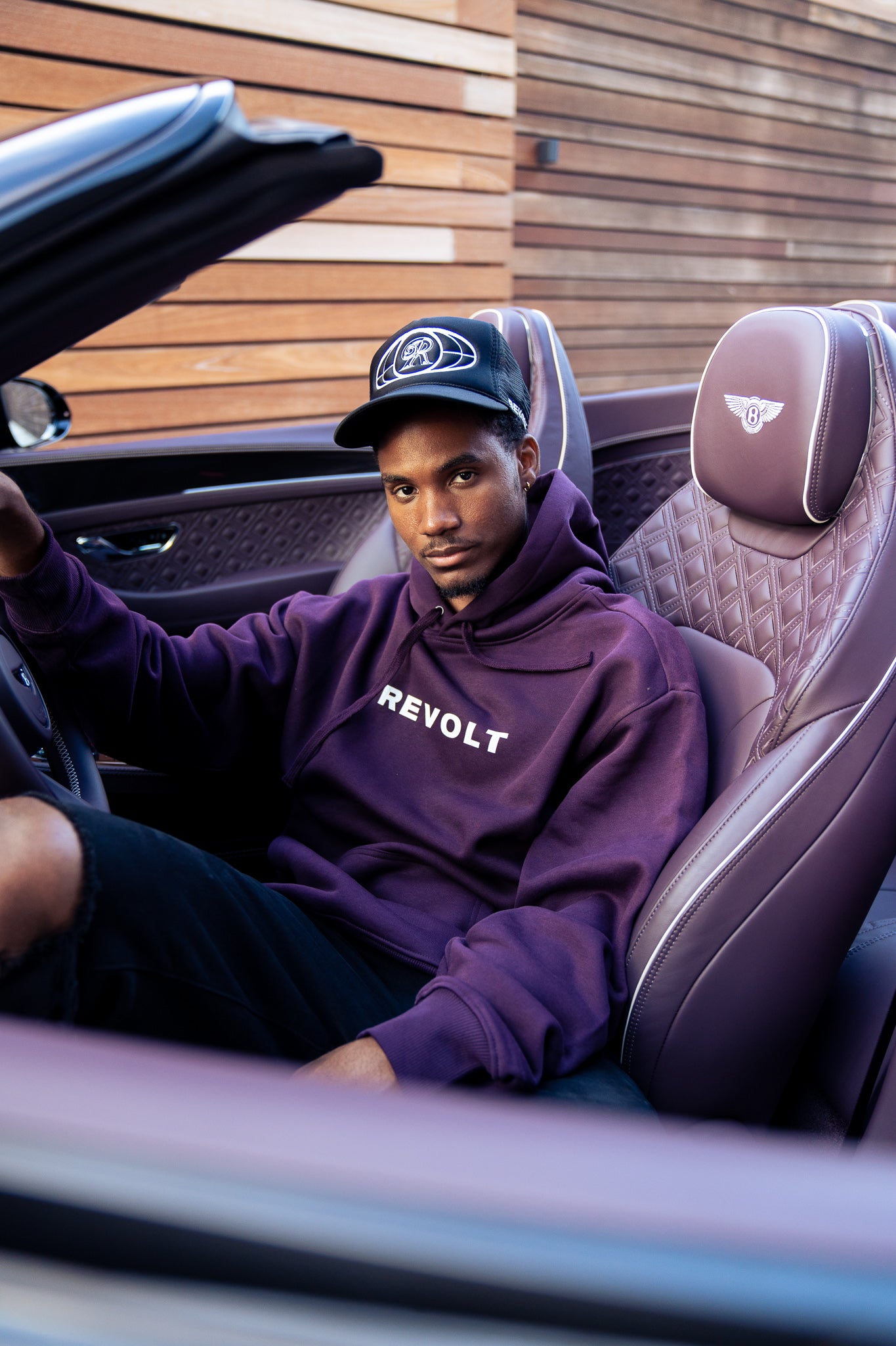 REVOLT Essentials - Plum Hoodie