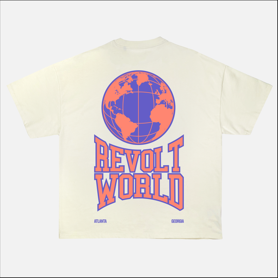 WE ARE GLOBAL TEE - IVORY