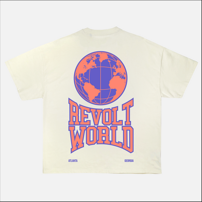 WE ARE GLOBAL TEE - IVORY