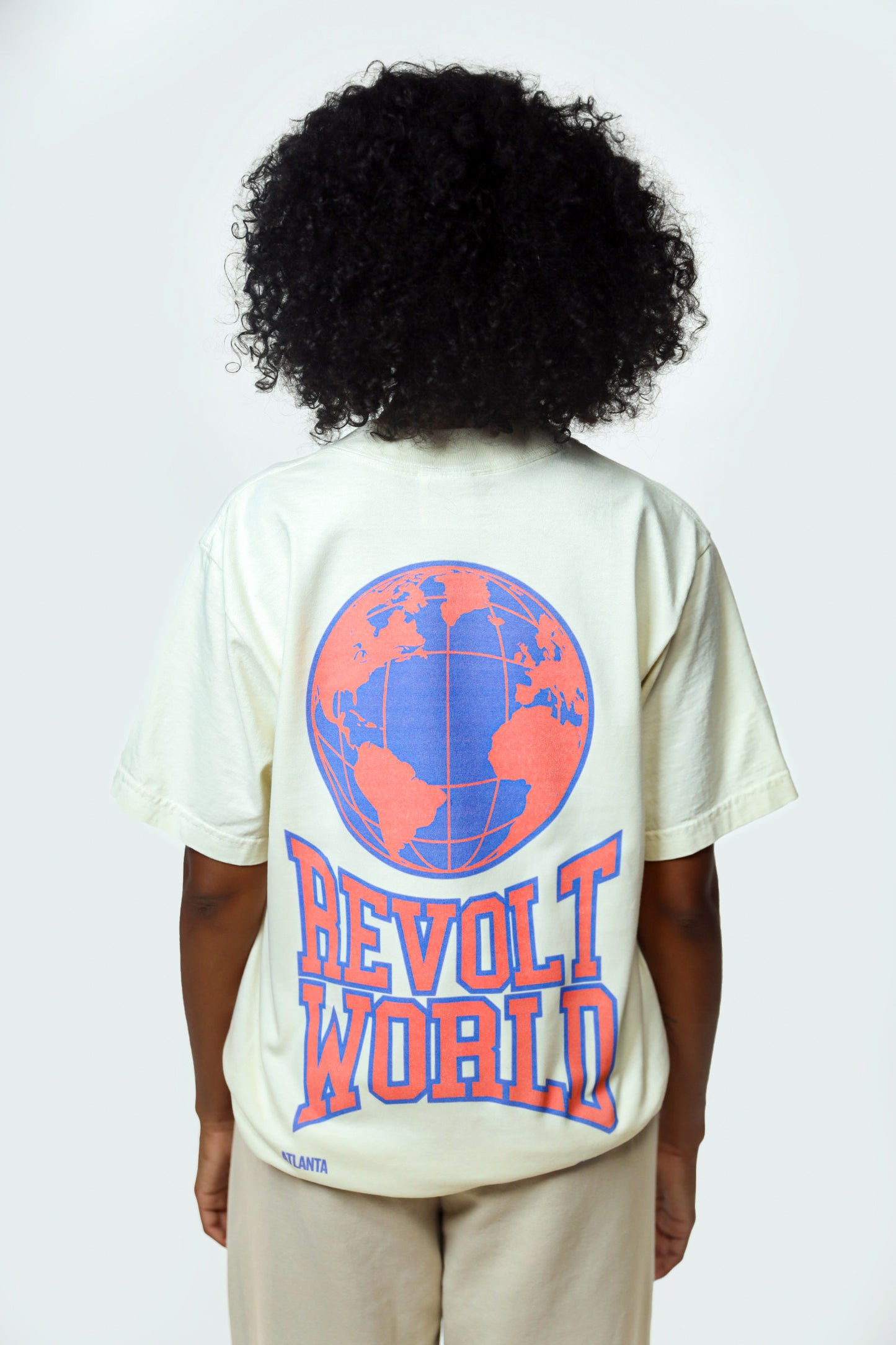 WE ARE GLOBAL TEE - IVORY