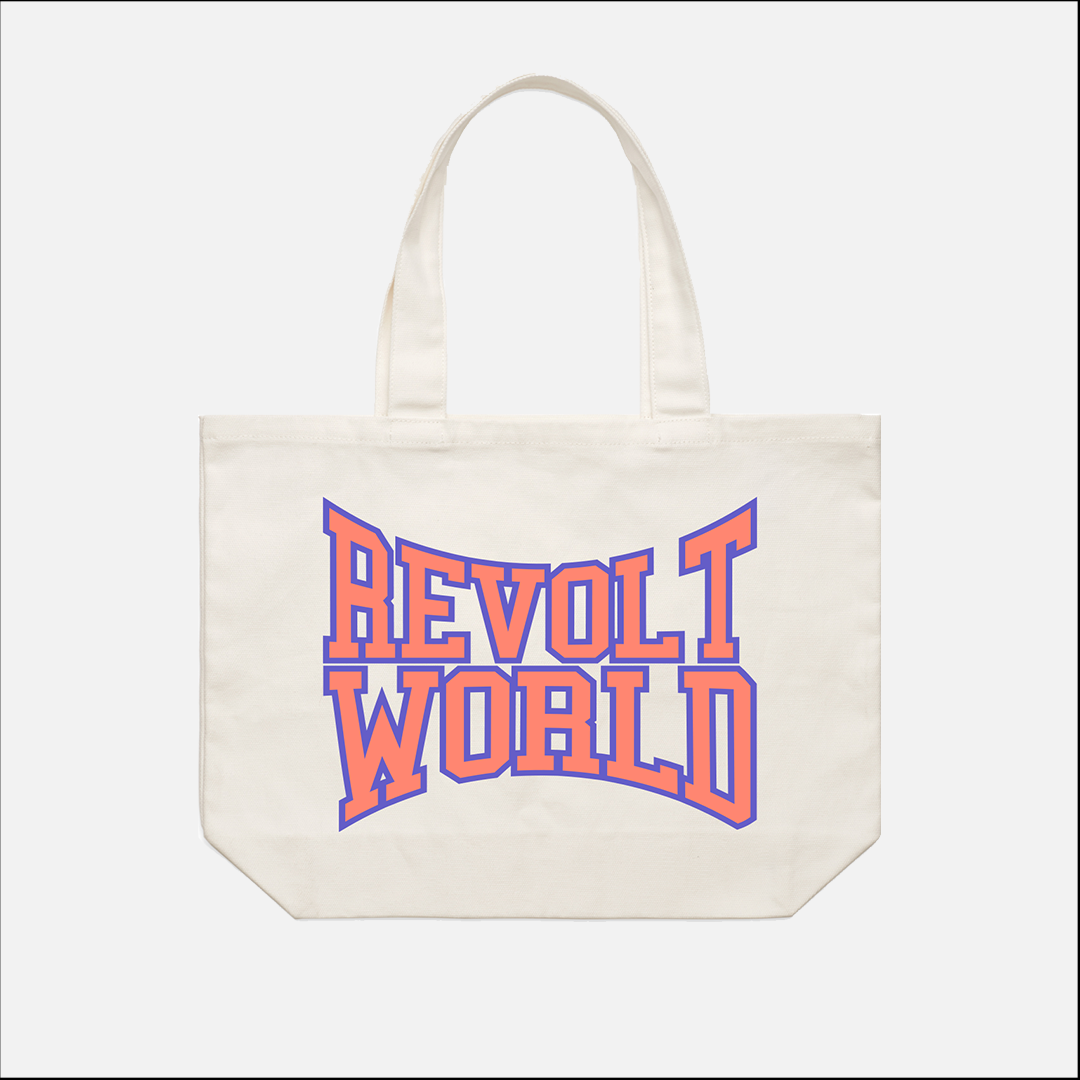 REVOLT WORLD CLASSIC TOTE - IVORY