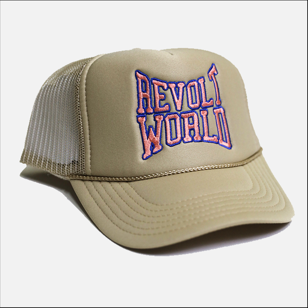 REVOLT WORLD CLASSIC HAT - IVORY