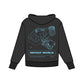 RW MECHANICS HOODIE DRK GREY / LT BLUE