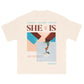 She Is Collage Tee